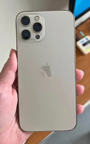 iPhone 12 Pro Max gold excelente