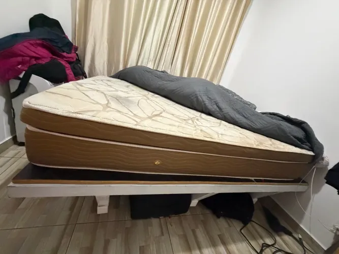 LINDA CAMA DE FERRO VINTAGE + COLCHÃO ?