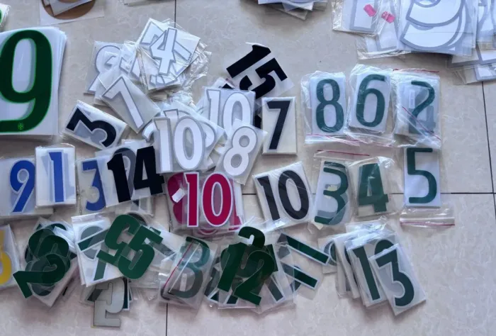 Mais de 2.000 Letras e Números para Estampar Camisas<br>? Valor