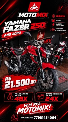 Yamaha FZ25 250 Fazer Flex 2022