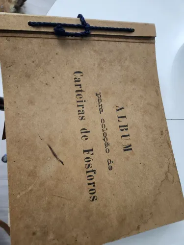 Relíquia: Álbum Coleção de Fósforos Anos 50/60