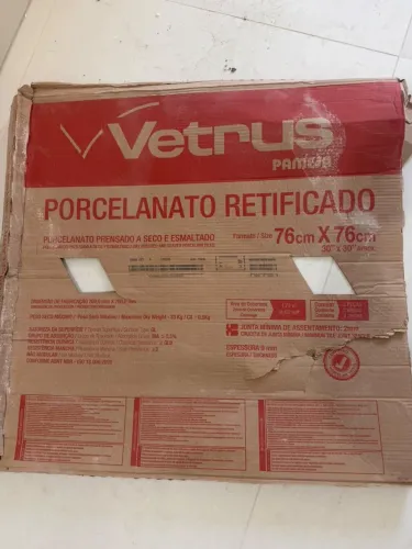 Porcelanato Mistere White, 76x76