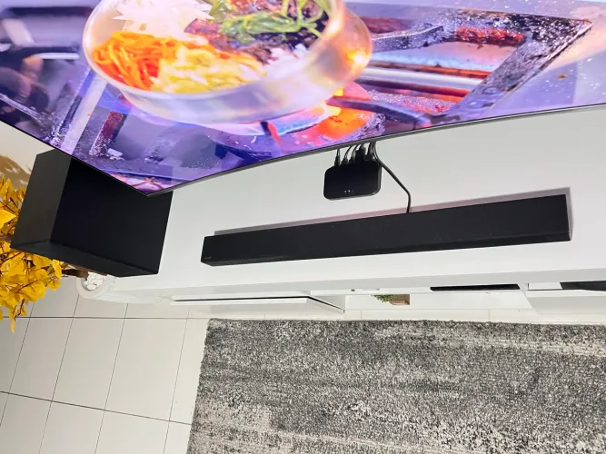 Soundbar Samsung HW-A455 300W RMS + Subwoofer Sem Fio - Bluetooth