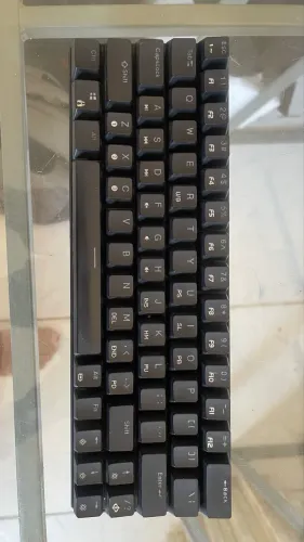 Teclado mecânico. 
