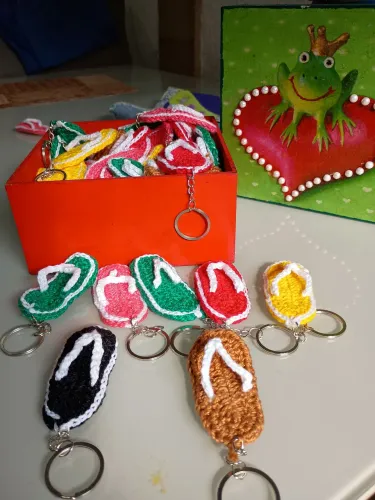 Lembrancinha de crochê.