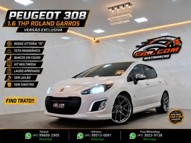 Peugeot 308 Roland Garros 1.6 Turbo 16V 5P 2015