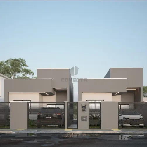 Casa linear Loteamento Alta Ville, Aracruz - 3 quartos, 1 suíte, semi geminada