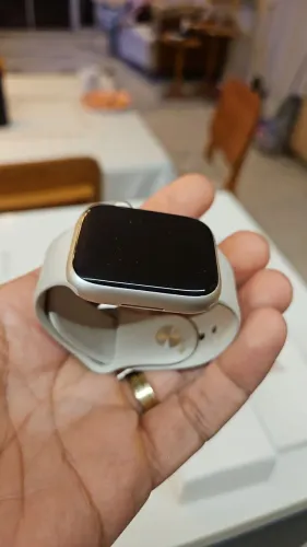 Relógio Apple Watch Séries 8 45mm Muito Novo + Pulseira Original Importado EUA