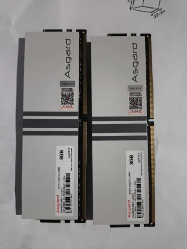 Memória Asgard 3200mhz, RGB, 2 X 8gb