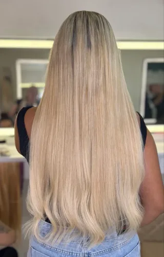 Mega Hair Humano Loiro