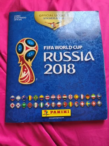 Album copa do mundo 2018 brochura completo