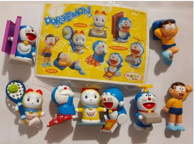 Kinder Ovo coleção completa Doraemon