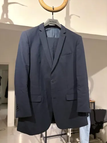 Terno Zara Azul Marinho