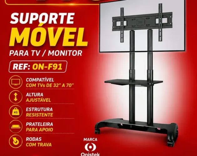 Suporte de chão para TV