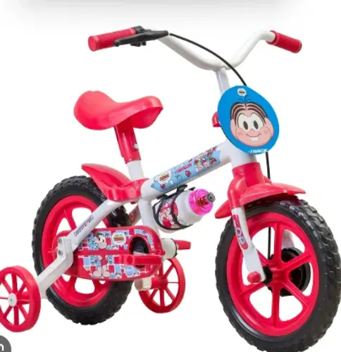 Bicicleta Turma da Mônica Aro 12 - Nova - Dentro da caixa