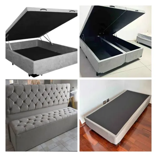 Variedades em produtos para transformar seu quarto completo!!! Bases box a partir de $260