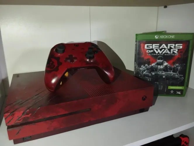 Xbox One S Edição Limitada Gears of war 4
