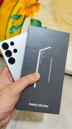 Galaxy s25 ultra lacrado e com nota