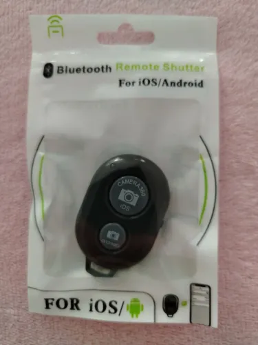 Controle Remoto Bluetooth Shutter (disparador remoto de câmera).