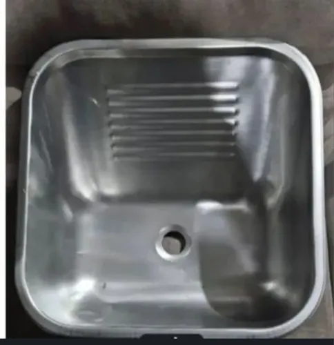Tanquinho de inox para lavanderia