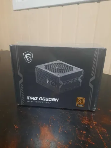 fonte de alimentação MSI MAG A650BN de 650W