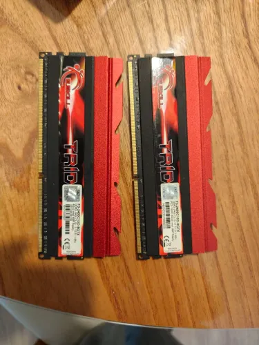 Memória Ram DDR3 8gb 2400Mhz TridentX 2x4gb Trident X 2400 Rara Overclock
