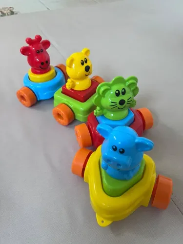 Maral Zoo Train Caixa Multicor