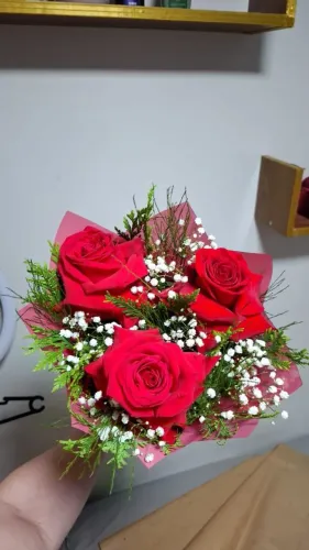 Buquê de flores naturais