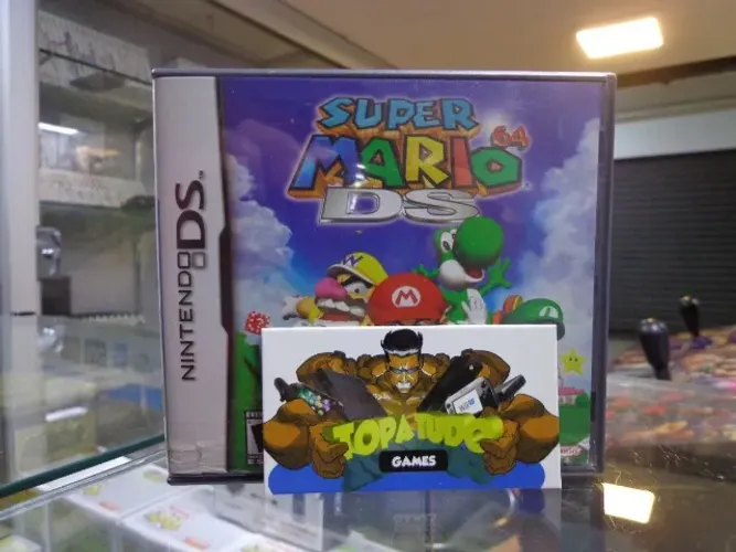 Jogo Super Mario 64 Ds Nintendo Ds Conservado