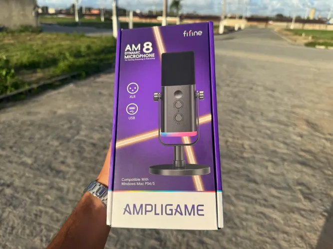 Microfone GAMER FIFINE AM8!! LACRADO!! PROMOÇÃO!!