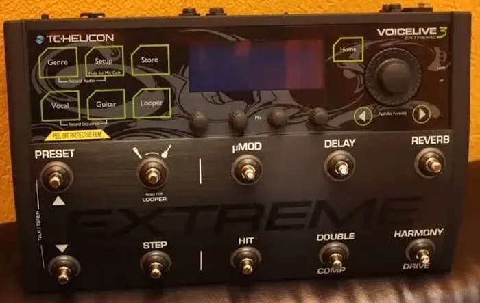 Pedal VOICELIVE 3 Extreme TC Helicon VLX 3