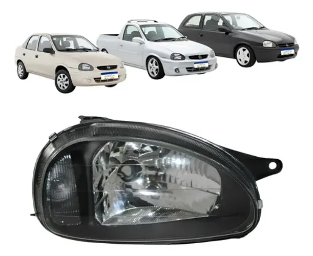Farol Farol Corsa Classic 1994 95 96 97 98 99 00 01 A 10 L.d Direito/passageiro