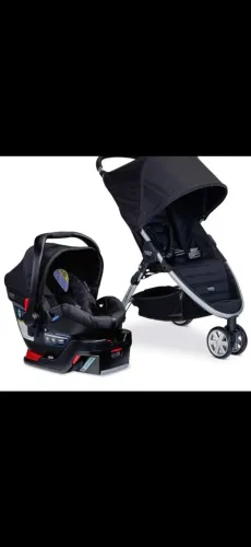 Kit bebê conforto + carrinho