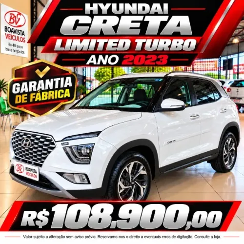 Hyundai Creta Limited 1.0 TB 12V Flex AUT 2023