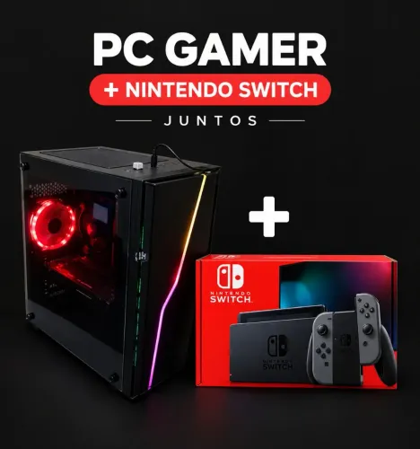 Pc Gamer Completo + Nintendo Switch v2 