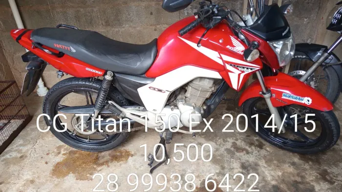 Vendo CG Titan 150 Ex 