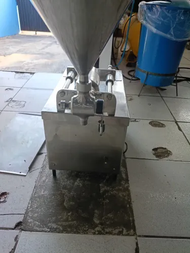 Máquina envasadora inox a pistão
