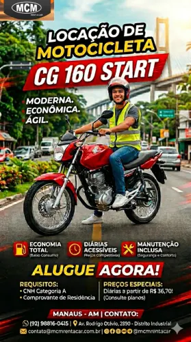 Locação de Motocicletas