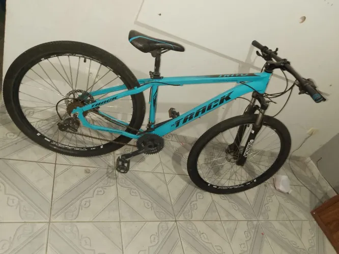 Bicicleta Trivo Track Aro 29 Com Suspensão Azul - TK3 Track