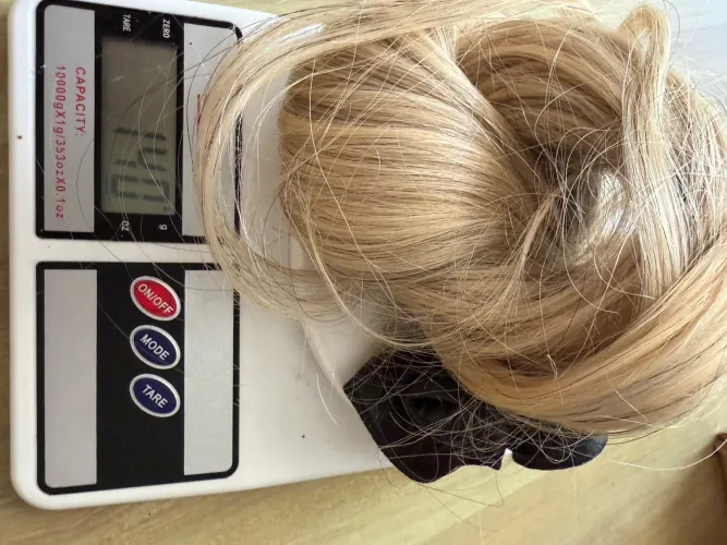 Mega hair Loiro Mesclado Brasileiro