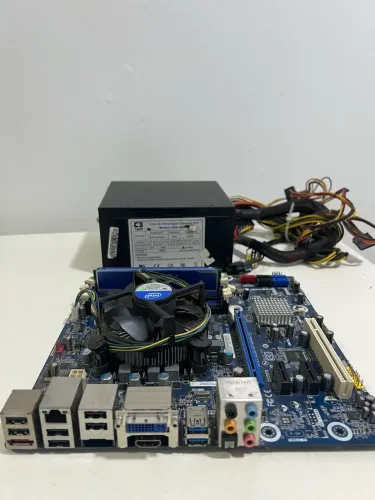 Kit i3 3220 4gb ram fonte 500w real