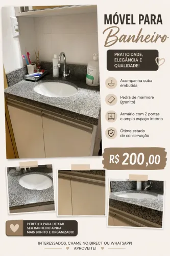 Móvel para banheiro