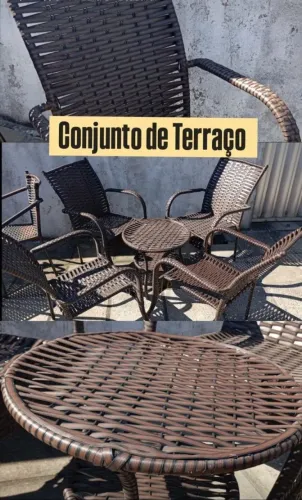 Conjunto de terraço Jade 