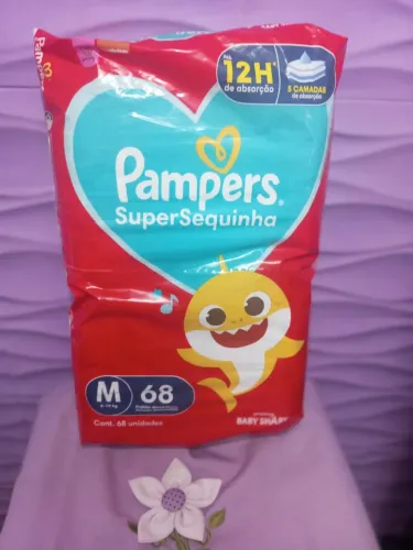 Fralda Pampers 68 - unidades