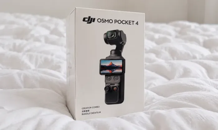 DJI Osmo Pocket 4 Creator Combo 4K - Nova e Lacrada
