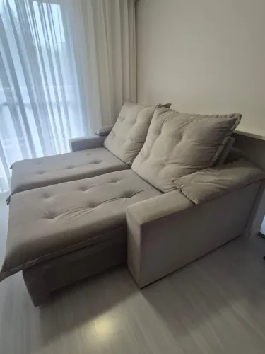 Sofá Retrátil 2,10m Rio Decor - Ótimo Estado