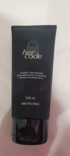 Loção Hidratante Her Code