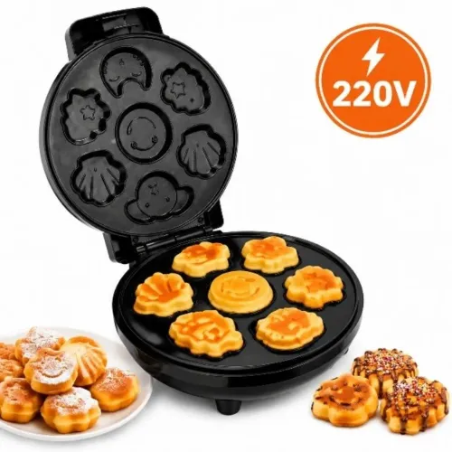 Máquina de Wafle Elétrica Bichinhos CARINHA 220 volts ENTREGA GRÁTIS GOIÂNIA