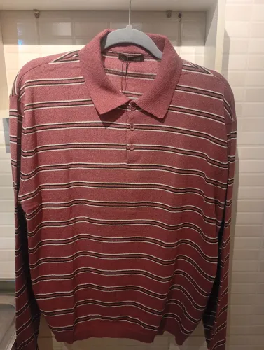 Camisa Polo com manga Zara Masculina Tamanho G - Nova Com Etiqueta