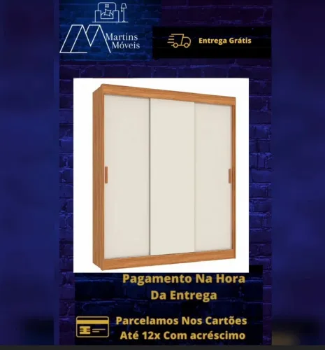 GRANDE PROMOÇÃO* GUARDA ROUPA MARSELHA DORIPEL COM ENTREGA GRÁTIS ACEITA CARTÃO